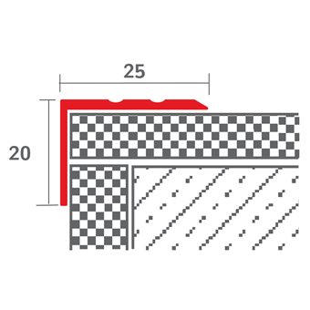 Stair nosing profile SL  AL